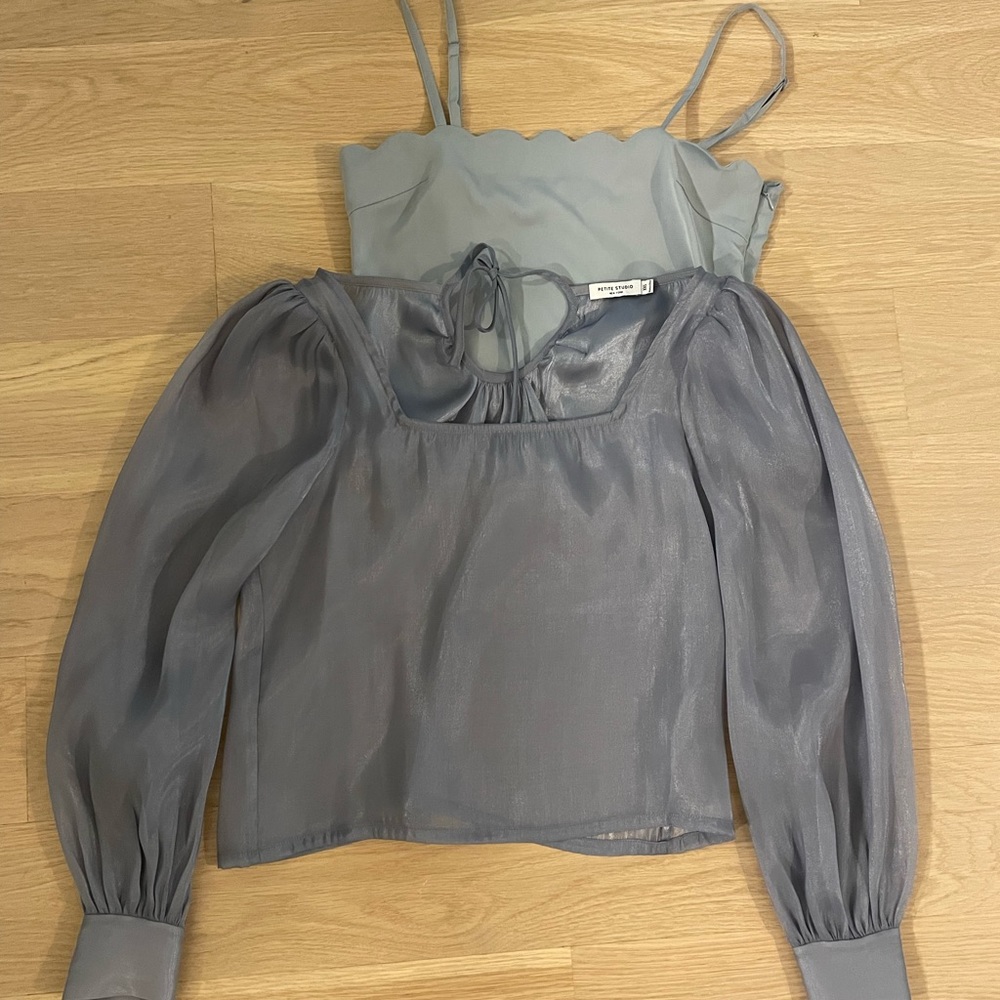 Petite Studio Tank & Blouse